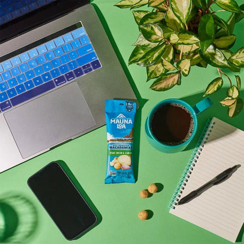 【得セット】マウナロア ガーリックオニオン マカダミアナッツ スナックサイズ24袋セット